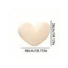 1 Heart-shaped Plush Pillow, Used For Room, Living Room Sofa, Office, And Home Decoration