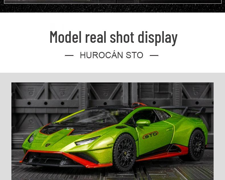 Starshine 64300 Lamborghini Huracán STO Alloy Model Toy Car for Kids