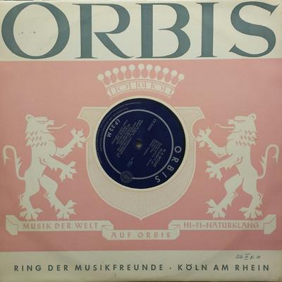 LP Record WOLFGANG AMADEUS MOZART  WIENER SI  Requiem KV 626 CX10850 Orbis Germany Classical Used