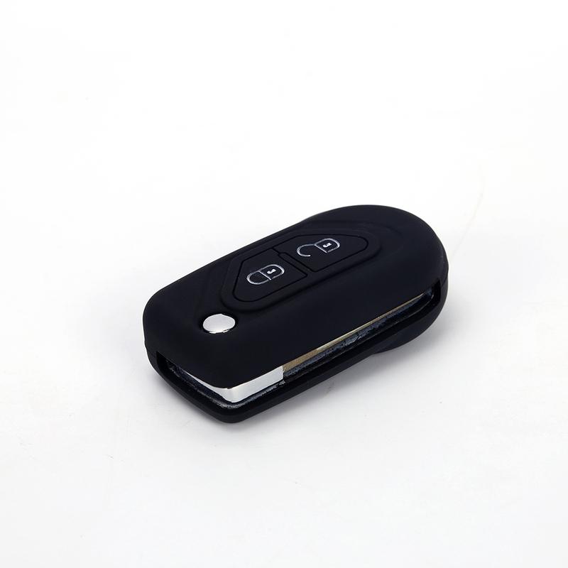 1 PC 2 Buttons Silicone Car Remote Flip Key Fob Shell Cover Case For Citroen DS3 Skin HU83 Blade Older Protector
