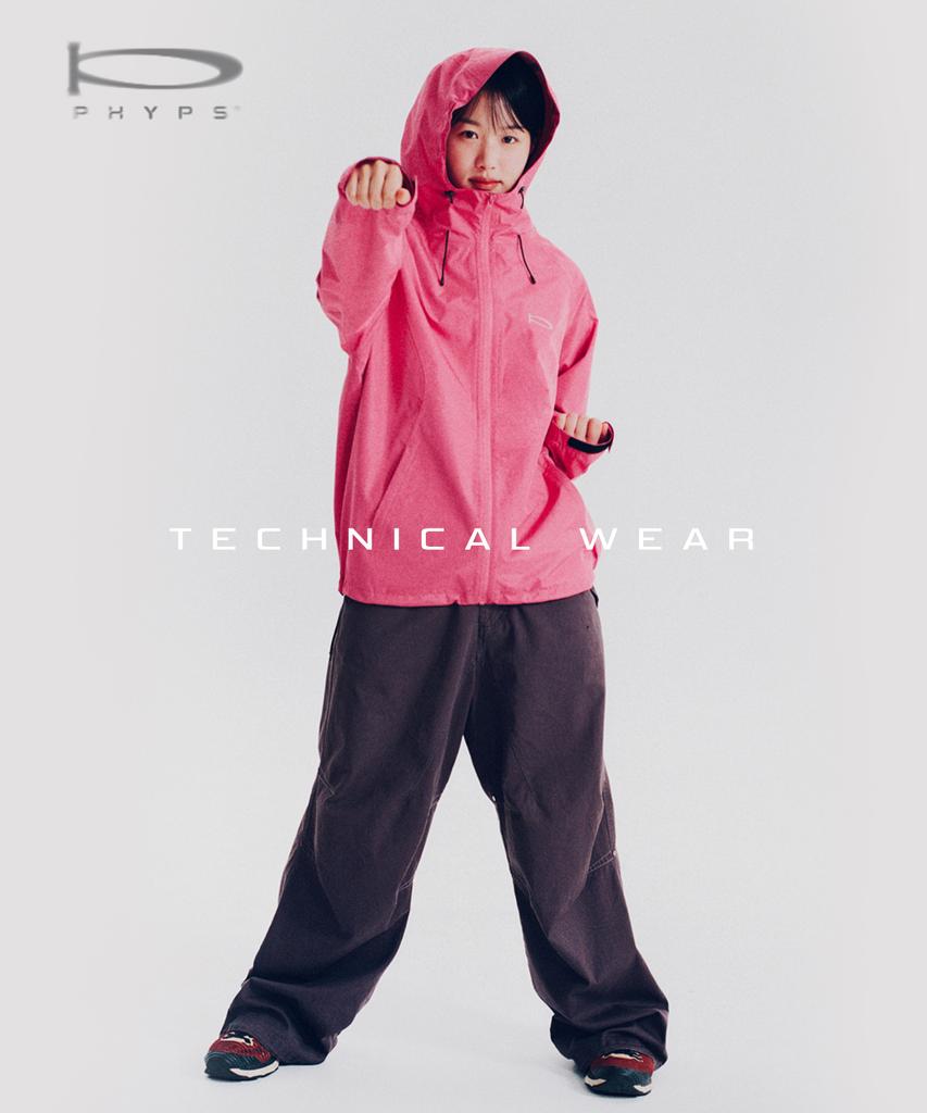 Physical Department P-Active Seam-Sealed Windbreaker_Black