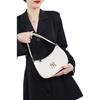 MLB Embo Monogram New York Yankees Hobo Bag White (Unisex) Shoulder Bags 3ABQS022N 50CRS