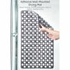 Eco Friendly Suction Cup Bath Mat Quick Drain Round Hole Bath Mat Foot Mat Bath Rug  Bathroom