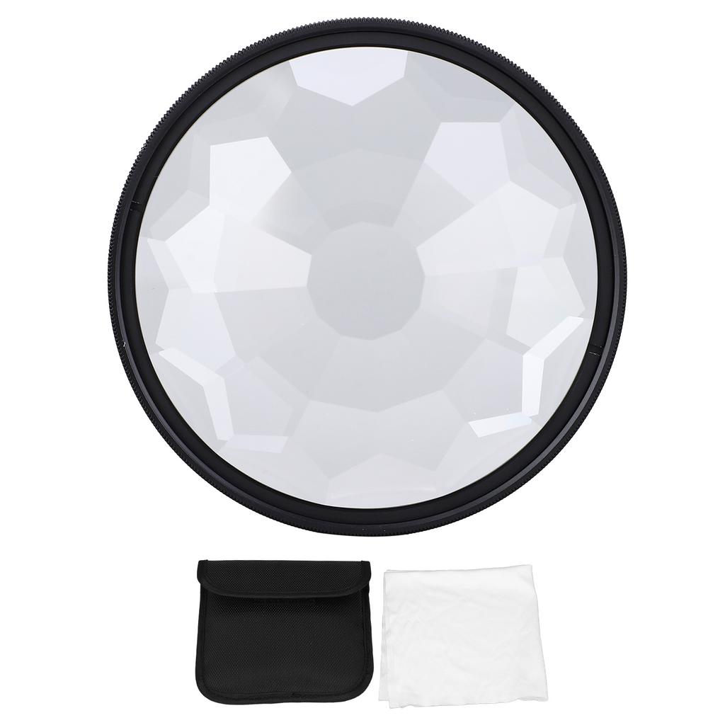 67MM Kaleidoscope Filter Double Sided Multi Layer Coating Optical Glass Waterproof Scratch