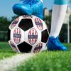 Pallone da Calcio Indoor Stoke City FC Colorato Cucito a Macchina PVC Misura 5 Pronto per Allenamento di Squadra e Competizione Resistente Rimbalzo Elevato Fantastico Regalo Sportivo