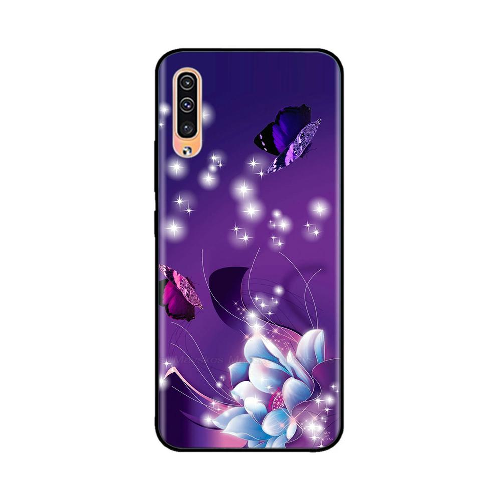 For Samsung Galaxy A50 A50S A30S Case Soft Black Silicone Back Cover Phone Case For Samsung A 50 A 50 30 S Fundas Coque Bumper