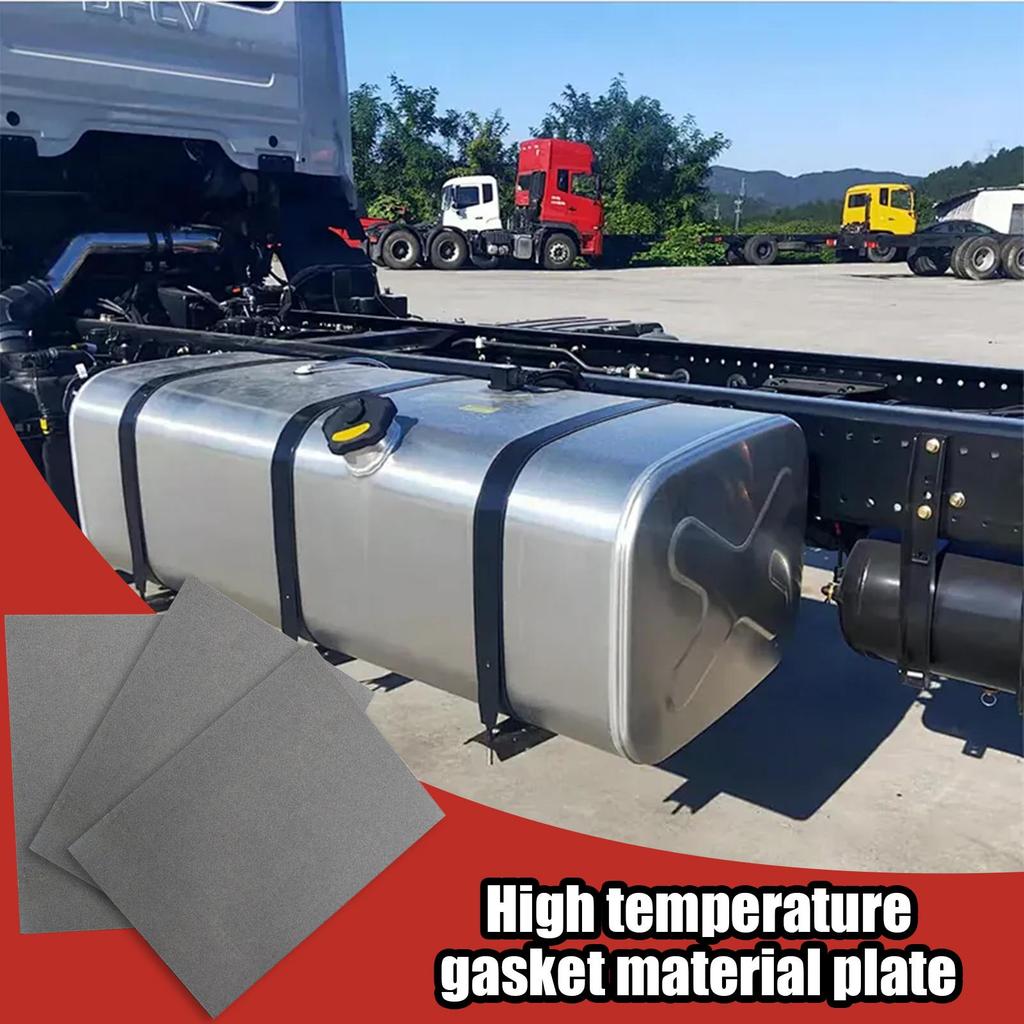 Gasket Paper High-Temperature Gasket Seal Sheet 3 Pieces Oil-Resistant Cuttable Automotive Small Engine Repair Accessories For