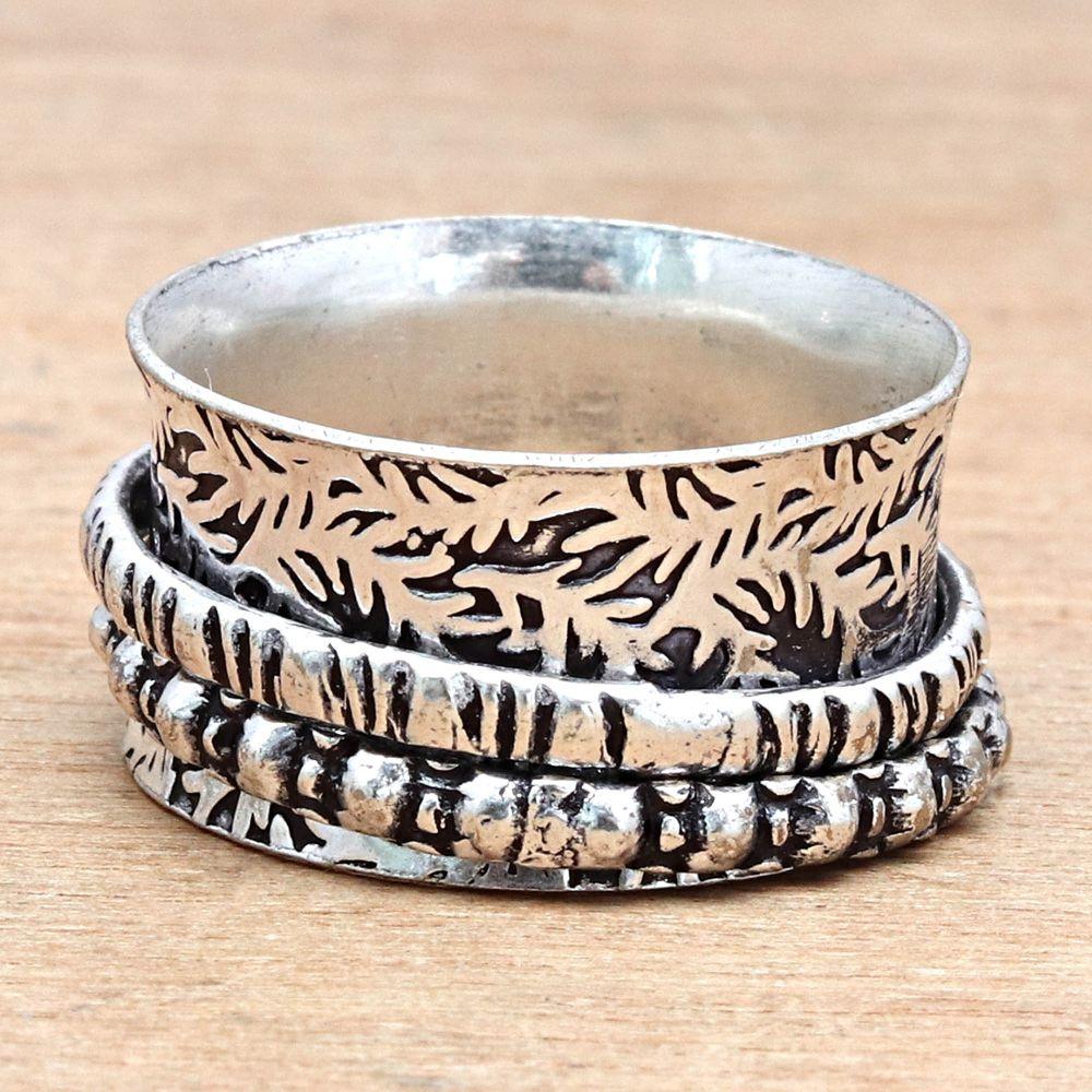 No Stone Gemstone Handmade Silver Jewelry  "9"