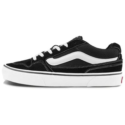 Caldrone Abriebfeste Low-Top-Canvas-Schuhe Unisex Schwarz Weiß Vans VN0A5JM2BA2