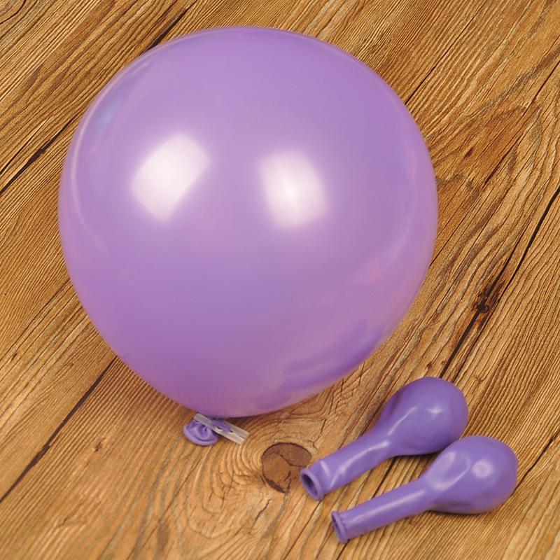 100Pcs 12 Inch Matte Latex Balloon Happy Birthday Party Decor Christmas Wedding & Engagement Anniversary Decoration Balloon