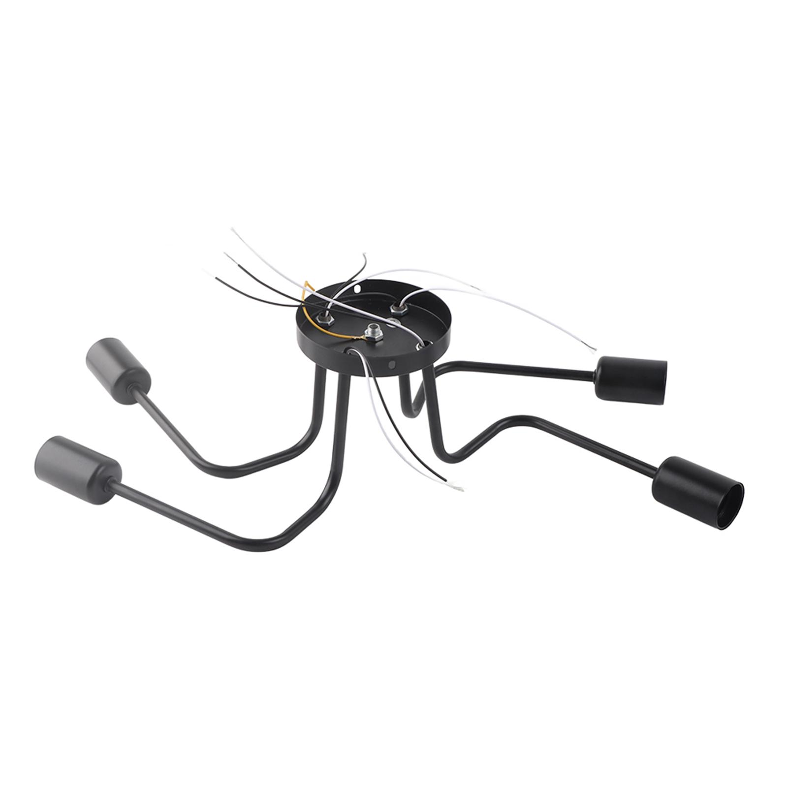 

110-240В 4XE27 Светодиодный подвесной светильник в стиле ретро Антикварный светильник для кабинета, кафе, бара, прихожей белый