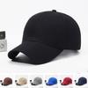 Schwarze Kappe Einfarbig Baseballkappe Snapback Caps Casquette Hüte Fitted Lässig Gorras Hip Hop Papa-Hüte Für Männer Frauen Unisex