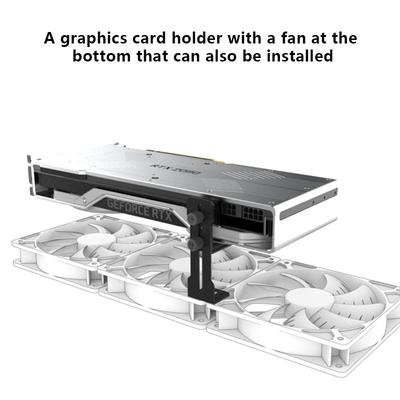 Chassis 12Cm Fan Position Graphics Card Bracket Gpu Support Frame For 3090 4090
