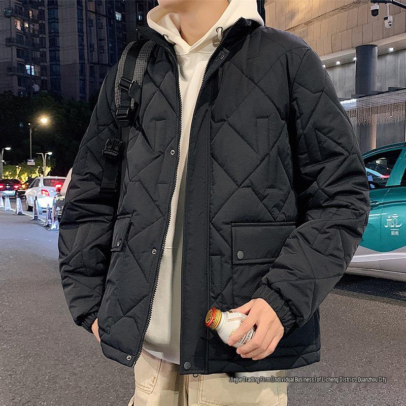 90-300 Jin Extra-Large Quilted Cotton Men's Winter Jacket - Ultra Thick & Casual