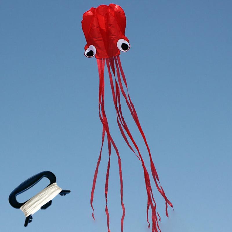 1 Conjunto Pipa Polvo Estereoscópica 3D Brinquedos de Pipa Para Crianças Nylon Ripstop Pipa Peixe Pipa Inflável Koi Pipa Macia ao Ar Livre