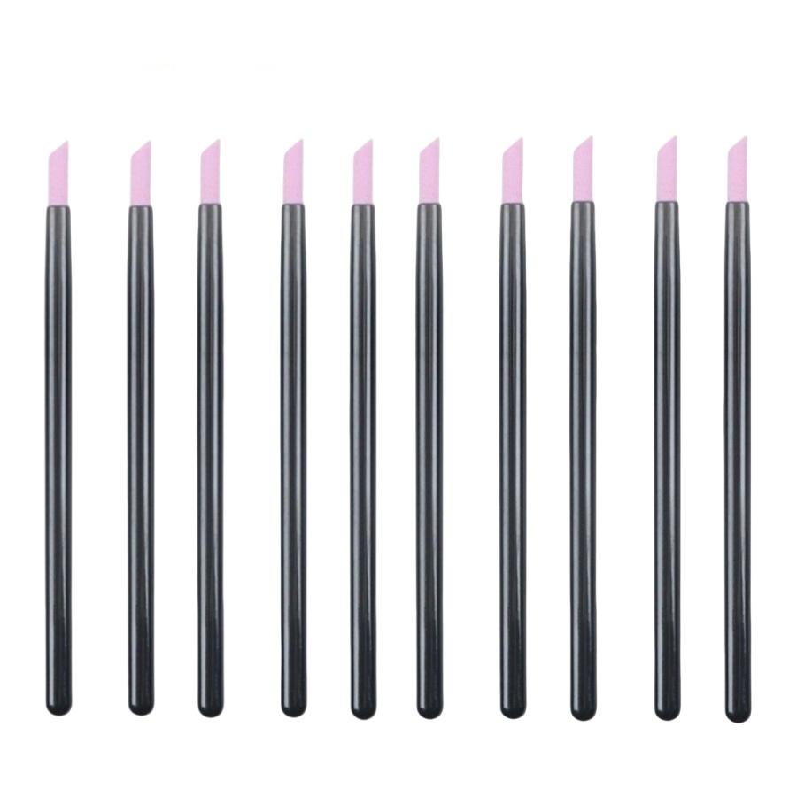 1pc Nail Art Polishing Stick Nail Surface Carving Pen Fine Exfoliating Nail Quartz Pen Manicure Implement