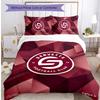 Set Biancheria da Letto 3 Pezzi Stampato Servette FC Traspirante Copripiumino con Federe Biancheria da Letto Decorativa per Camera da Letto Casa