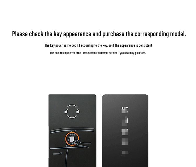 Tesla Key Card Holder for Model 3/Y - Stylish Suede Bag for Men and Women