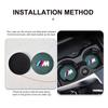 2Pcs Car Water Cup Pads suede Anti-Slip Mats Auto Interior Accessories For BMW E93 F10 F20 F30 F40 F15 F25 F26 F31 F49 F86 M3 M5