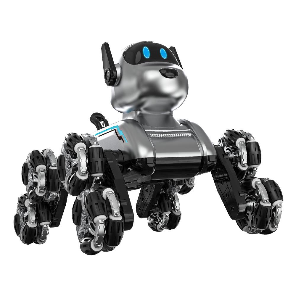 New Eight-Wheel Stunt Car & Intelligent Dog Gesture Control Toy for Boys