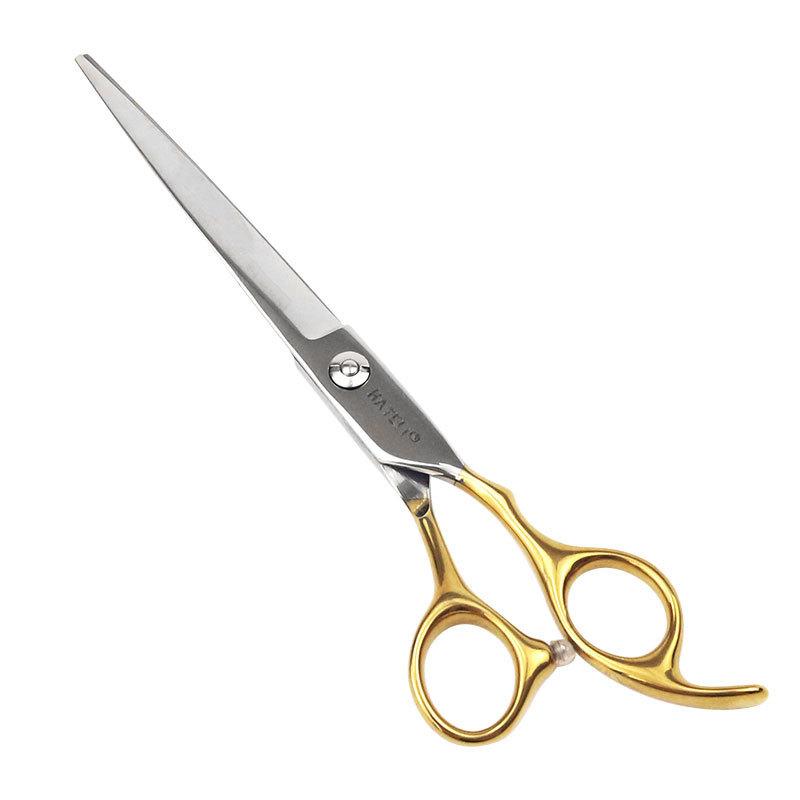 7.0 inch Professional Pet Grooming Scissors Fishbone Teeth Straight/Curved Thinning Scissor for Dogs Pet Groomer Tools Products