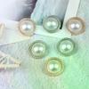 DIY Craft Decoration Pearl Metal Shank Buttons for Sewing Scrapbooking 10pcs