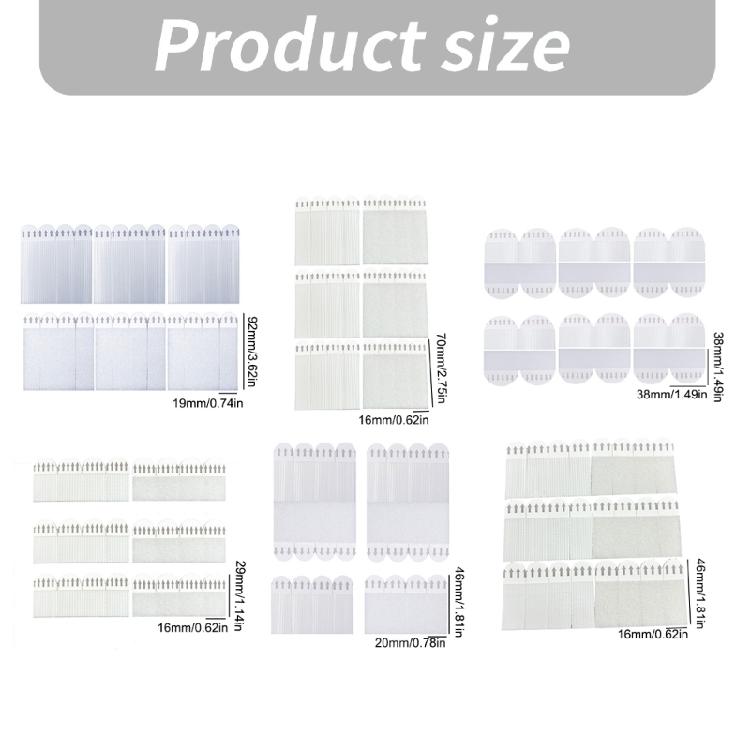 12Pcs Large Picture Hanging Strips Adhesive Wall Hanging Strips for Picture Frame Hanging and Wall Decorations