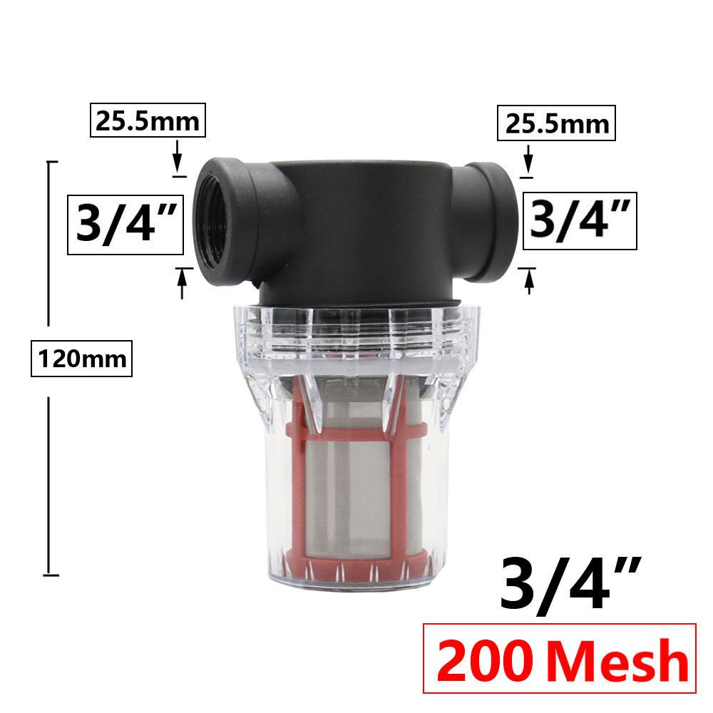 1/2 3/4 1 Inch Watering Filter For IBC Tank Tap Adapter S60 Ton Barrel Joint Garden Irrigation Aquarium Pump Water Gun Strainer