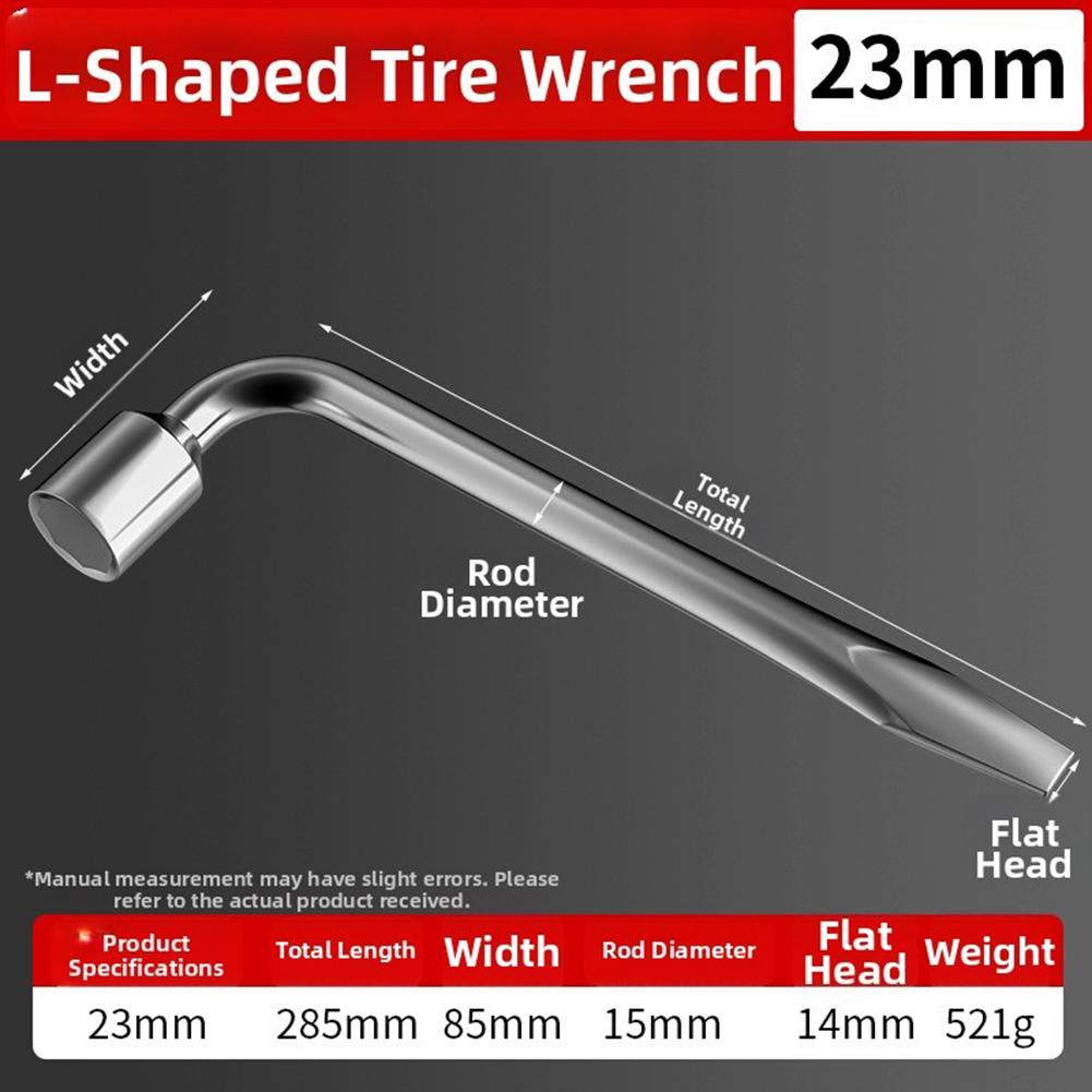 Socket Spanner Wheel Nut Wrench High Torque Extending Handle Compact Storage Design Wear Resistant Construction