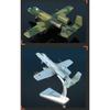 1/72 A-10 Thunderbolt II Fighter Toy Plane Aircraft Model Diecast Metal Airplane Miniature Unique Collection Gift for Children