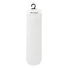 Female Spring and Summer Pure Color Breathable Sweat Absorbing Deodorant Boneless Tube Stack Cotton Socks