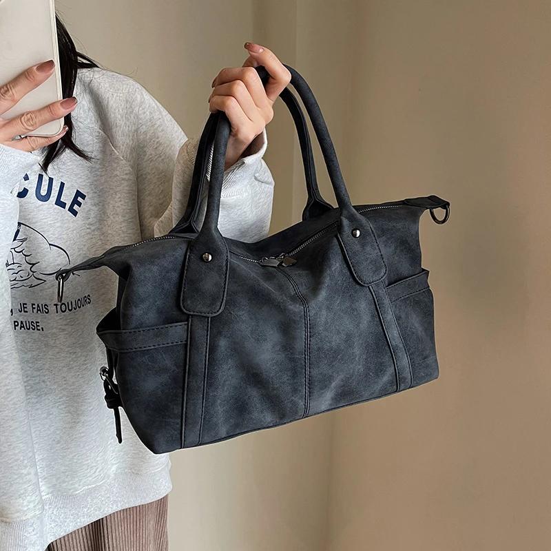 Zip, PU prošívání, jednobarevná, velká kapacita přes rameno, elegantní a všestranná, vynikající, vysoce kvalitní, nová crossbody kabelka