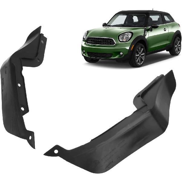 Front Bumper Flap Guard, Pair Front Bumper Splash Guard Lower Pressure Lip 51119802643 Replacement for John Works Paceman/Countryman Base