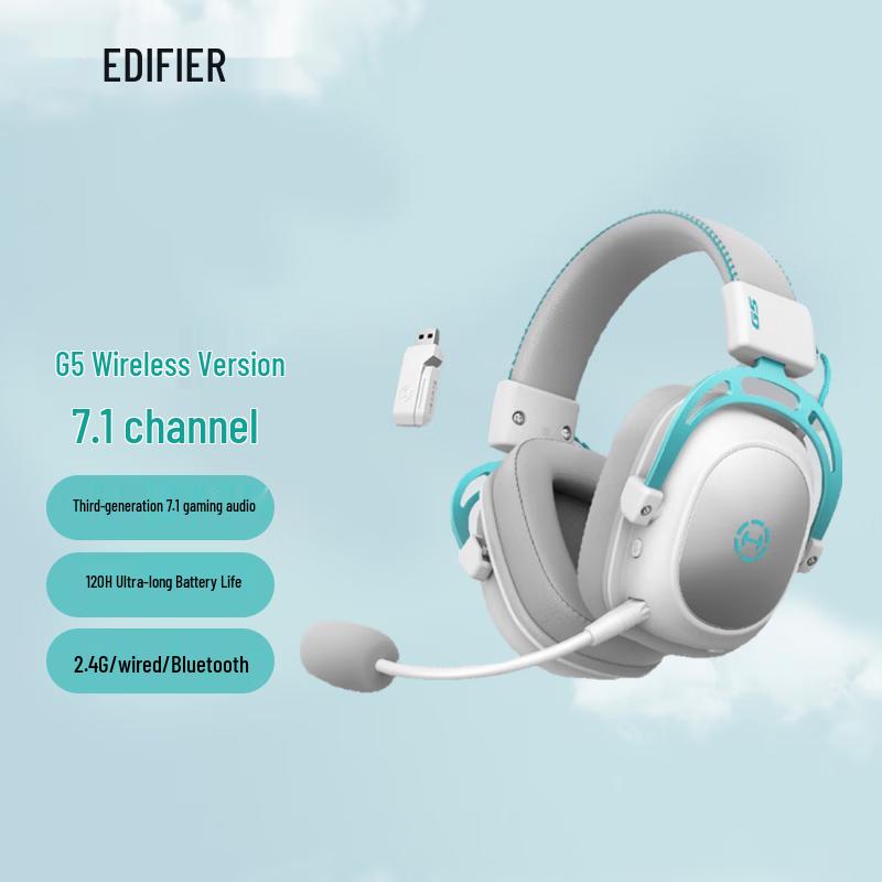 EDIFIER HECATE G5 Quad-Mode Wireless Gaming Headset