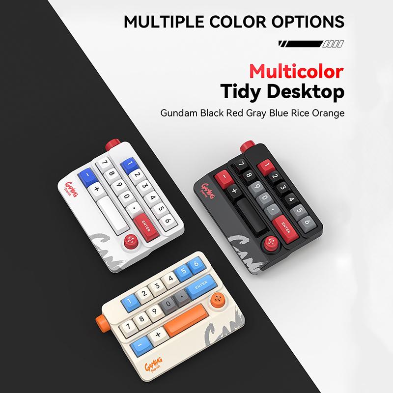 Mechanical Keypad 19 Key Macro Programmable Fully Hot Swappable Mechanical Switch 12 Color Rgb Light Gaming Mini Keyboard