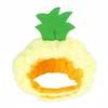 Pineapple Pet Hat Open Face Costume Ear Openings Dress up Headwear