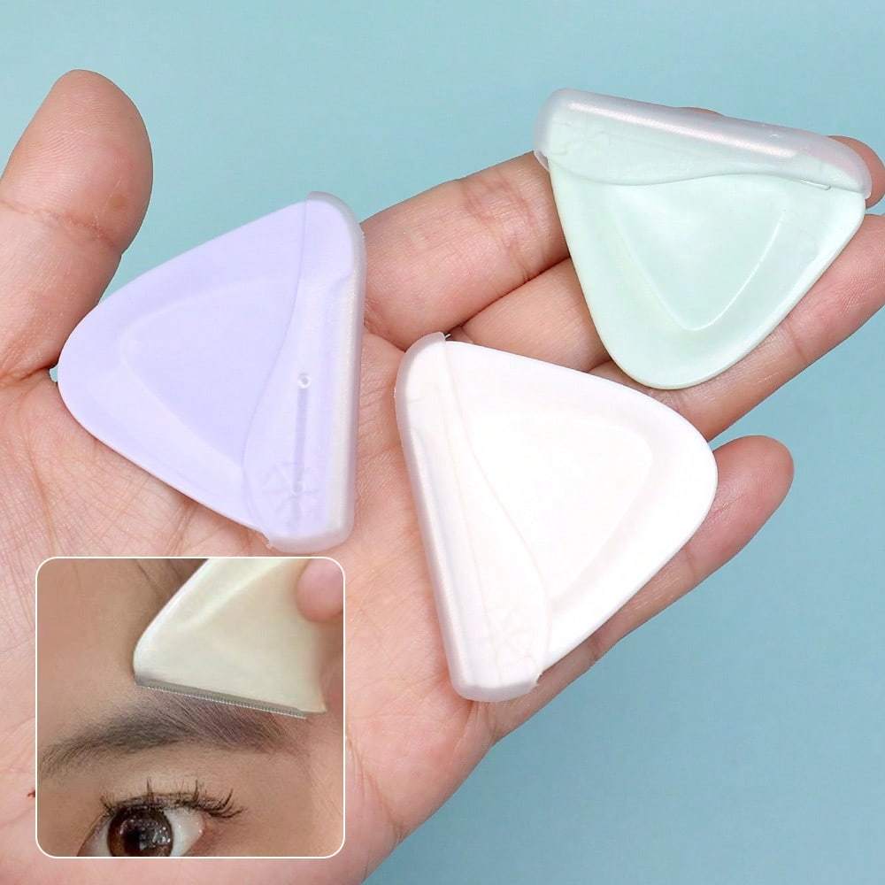 Lightweight Stainless Eyebrow Cutters Portable Eyebrow Trimming Tools For Home And Outdoor Use For Precise Makeup Shaping Includes Options