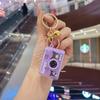 And Fun Lovely Glowing Camera Keychain Ornament Pendant Car Keyring Accessory
