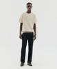 TRADCLUB Core 3-Button Comfort Casual Setup Suit Single-Pleat Pants (Black)