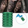35mm Aluminiumlegierung Tattoo Gerändelter Griff Tube Tattoo Maschine Griffgriffe (rot)