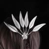 Ancient Hanfu Headwear Metal Hair Sticks Ancient Style Headwear U Shape Hairpin Thai Headdress