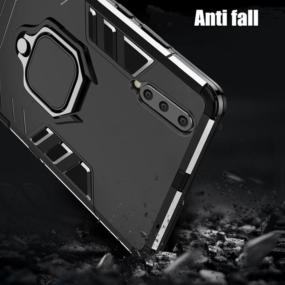 4 In 1 Case For Samsung Galaxy A70 A50 Case Armor PC Cover TPU Rim Finger Ring Holder Phone Case On For Samsung A52 A72 M01 A01 Cover