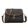 Fashionable and Retro Crossbody Bag Color-blocking Single-shoulder Bag Versatile and Simple Women's Bag
