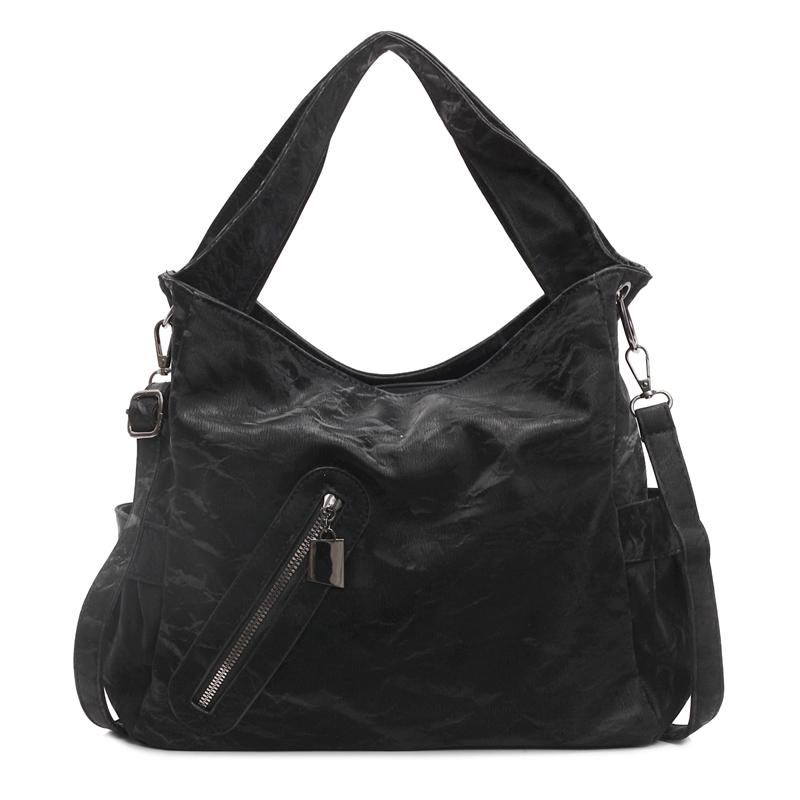 Women's Large Capacity Commuter Underarm Bag PU Shoulder Crossbody Bag Tote Bag