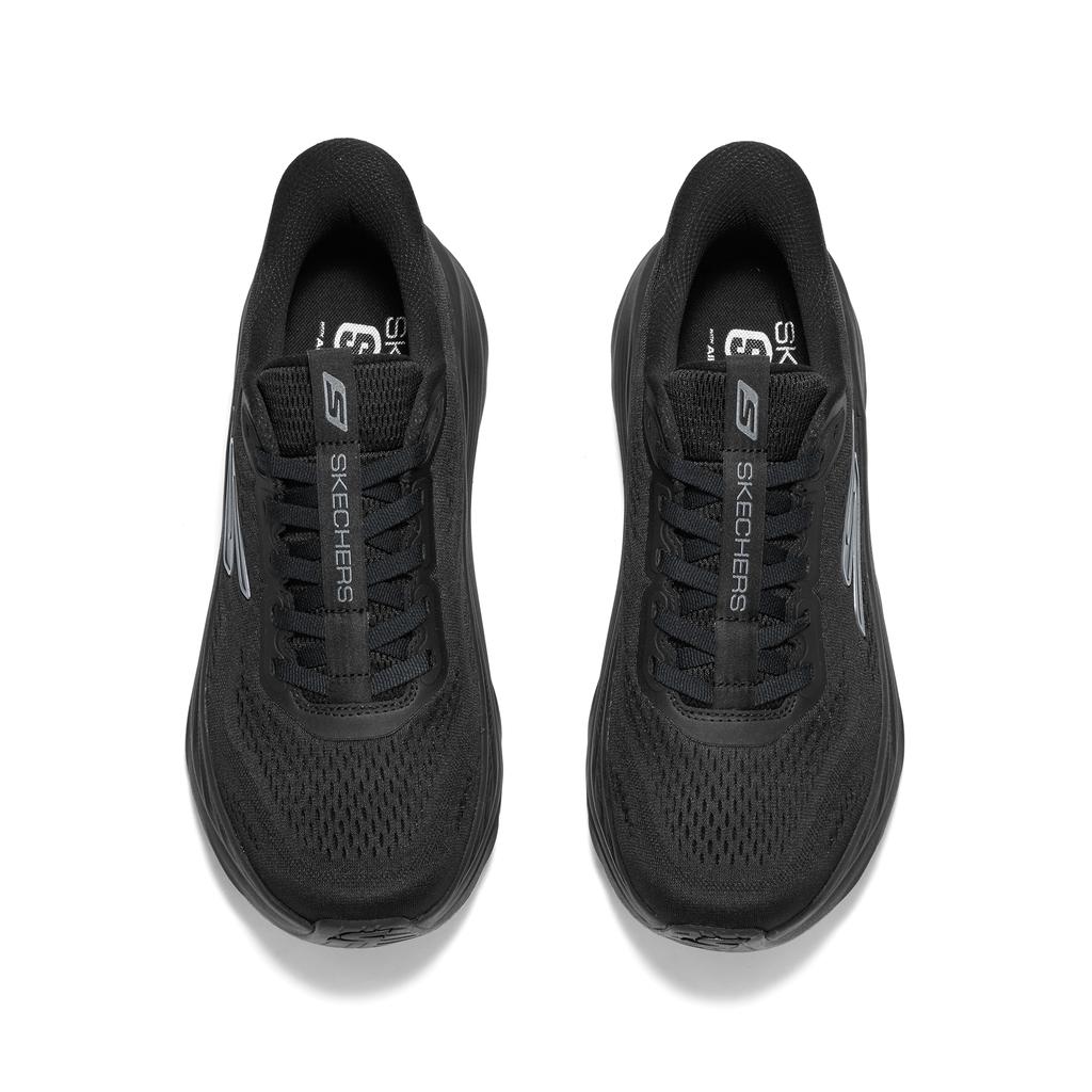 Skechers Max Cushioning Comfortable Versatile Low-Top Casual Running Shoes Men Sneakers Black 221000-BBK