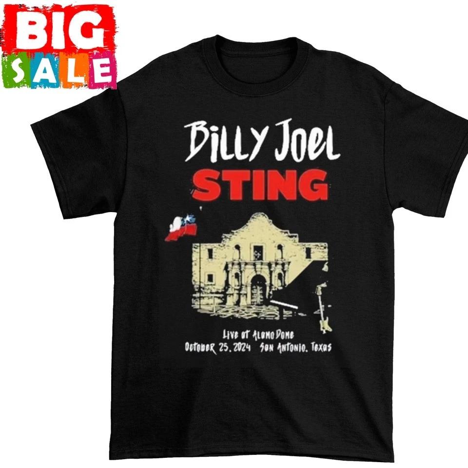 

Billy Joel Sting Oct 25 2024 Alamodome San Antonio Unisex Shirt E965 2XL