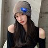 Dui Dui Hat Women's Winter New Ins Japanese Style Versatile Thin Spring and Autumn Trendy Cool Baotou Cold Hat Woolen Knitted Hat