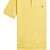 Polo Ralph Lauren Polo Shirt Ss24 Splash Effect Logo Embroidery Short Sleeve Kids tops Yellow CWPOKNIY8021120-730