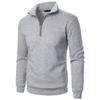 Neuer Herren Stehkragen Casual Hoodie Herren Einfarbig Modischer Herren Pullover Hoodie