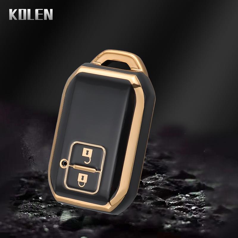 TPU Car Remote Key Case Cover Shell For Suzuki Ertiga Swift 2017 Wagon R Japanese Monopoly Type 3c Ignis Embona XL7 Accessories